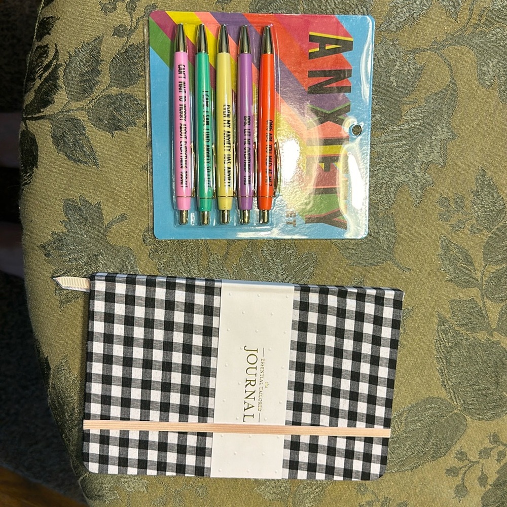 journal and pen set